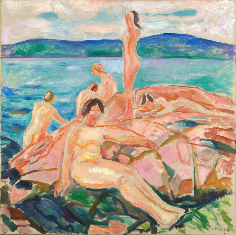 Mediados del verano - Edvard Munch