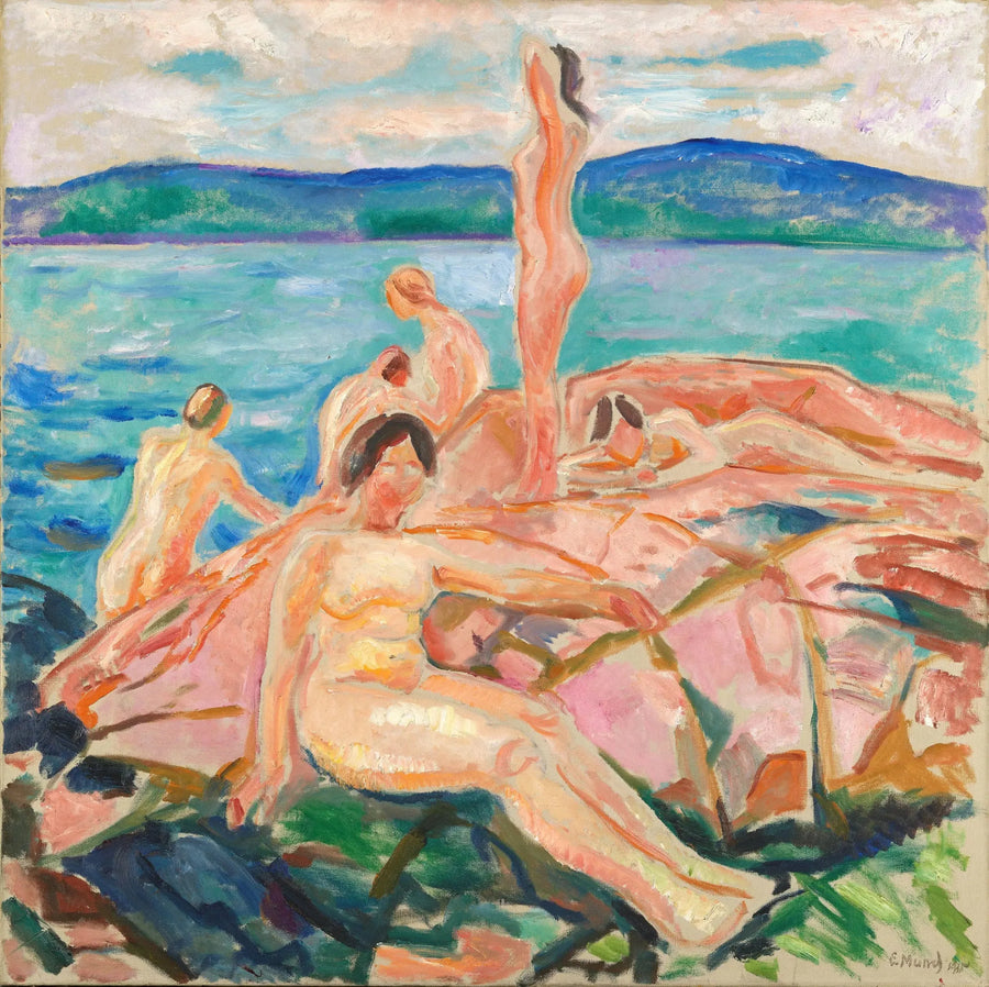 Mediados del verano - Edvard Munch