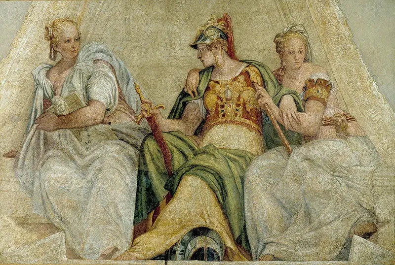 Minerva entre geometría y aritmética - Paolo Veronese