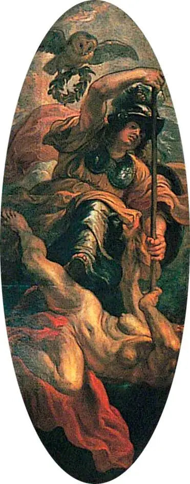 La minerva atraviesa la ignorancia - Peter Paul Rubens
