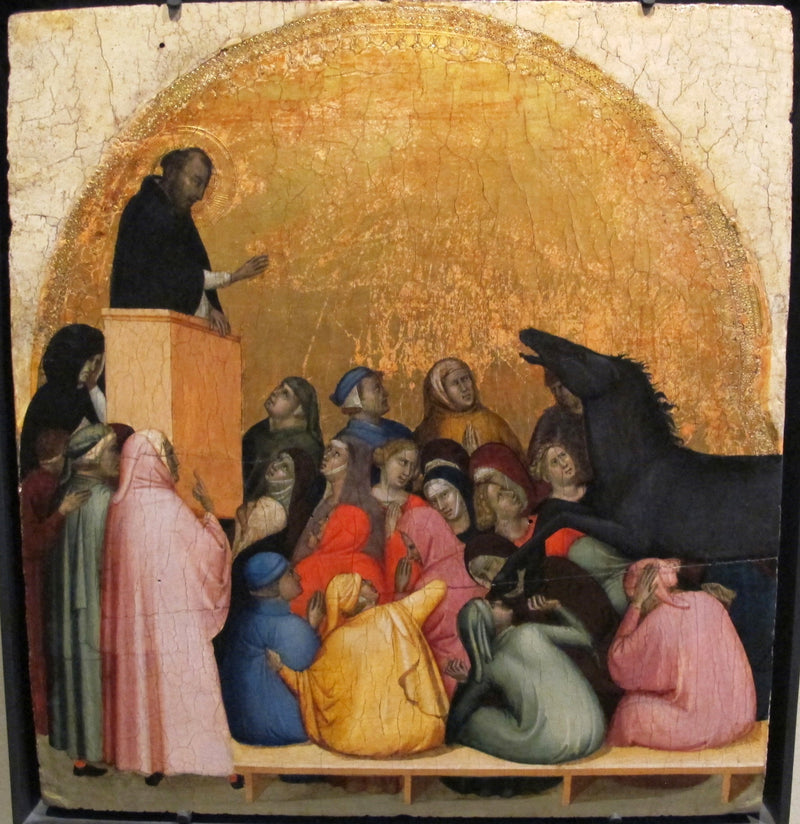 Milagro de san Pedro mártir - Bernardo Daddi