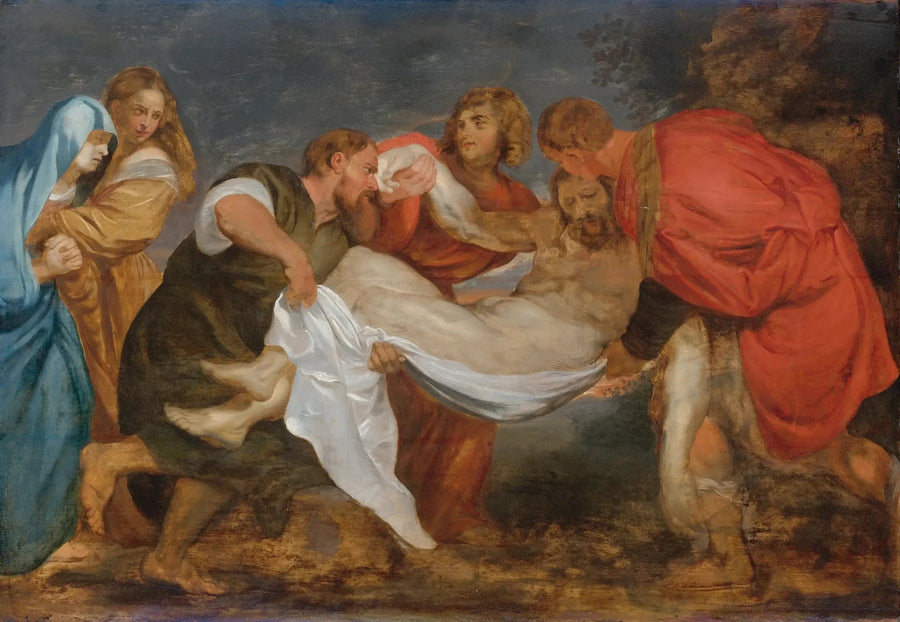 La sepultura - Peter Paul Rubens