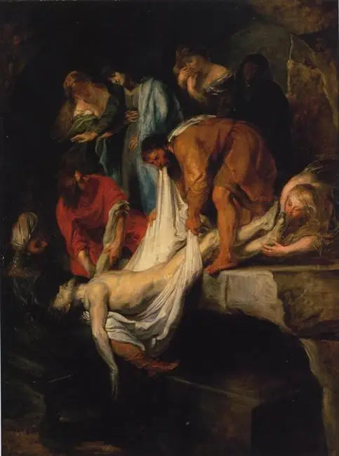 La sepultura - Peter Paul Rubens
