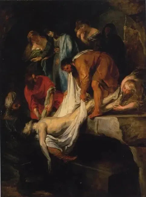 La sepultura - Peter Paul Rubens