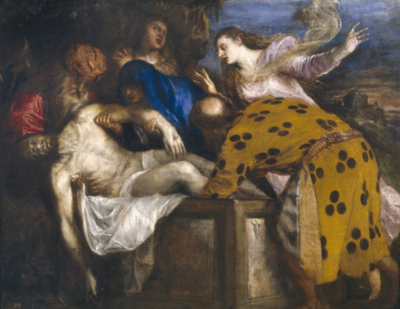 entierro - Tiziano