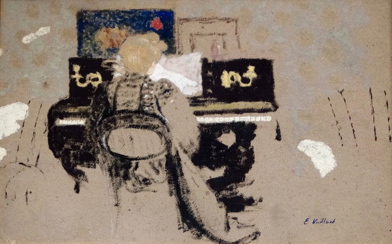 Misia al piano - Édouard Vuillard