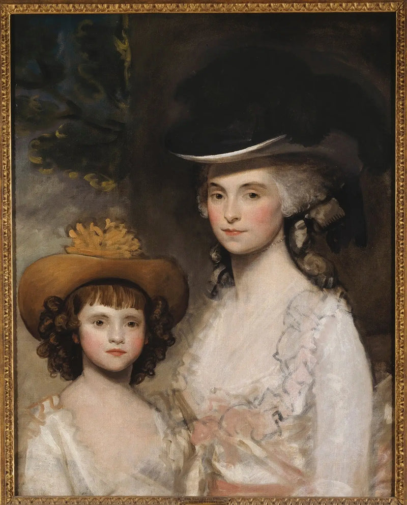 Sra. Blades y su hija - Gilbert Stuart