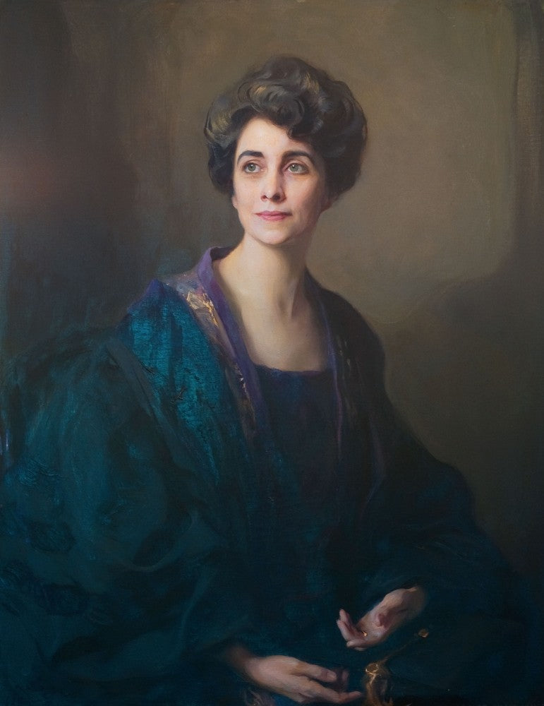 Sra. Calvin Coolidge, de soltera Grace Anna Goodhue, Primera Dama de los Estados Unidos de América - Philip de Laszlo