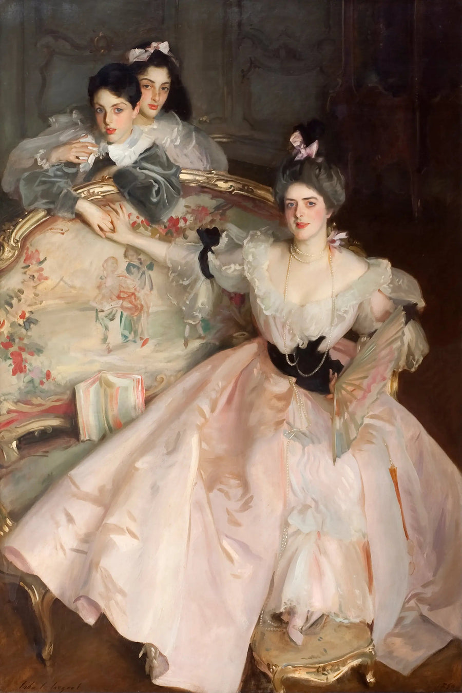 Sra. Carl Meyer y sus hijos - John Singer Sargent