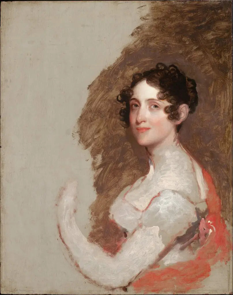 Mme Charles Stewart (Delia Tudor) - Gilbert Stuart - Alpha Reproduction