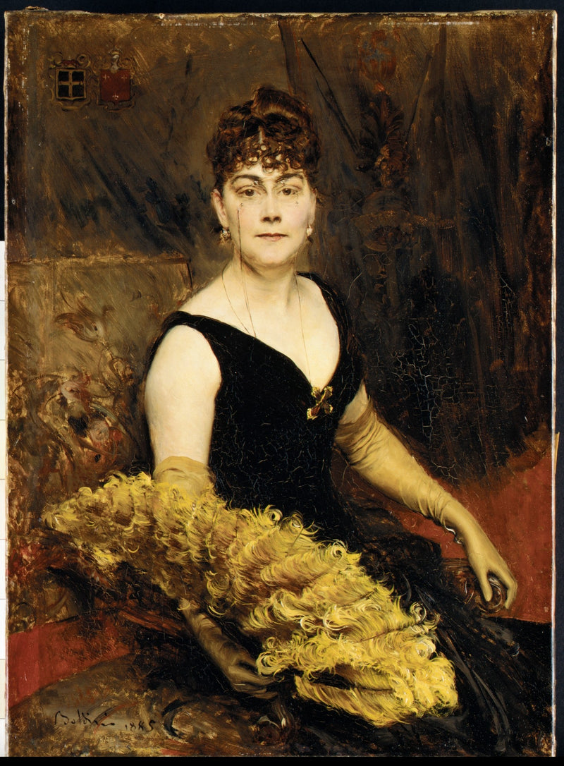 Sra. Charles Warren-Cram (Ella Brooks Carter, 1846–1896) - Giovanni Boldini