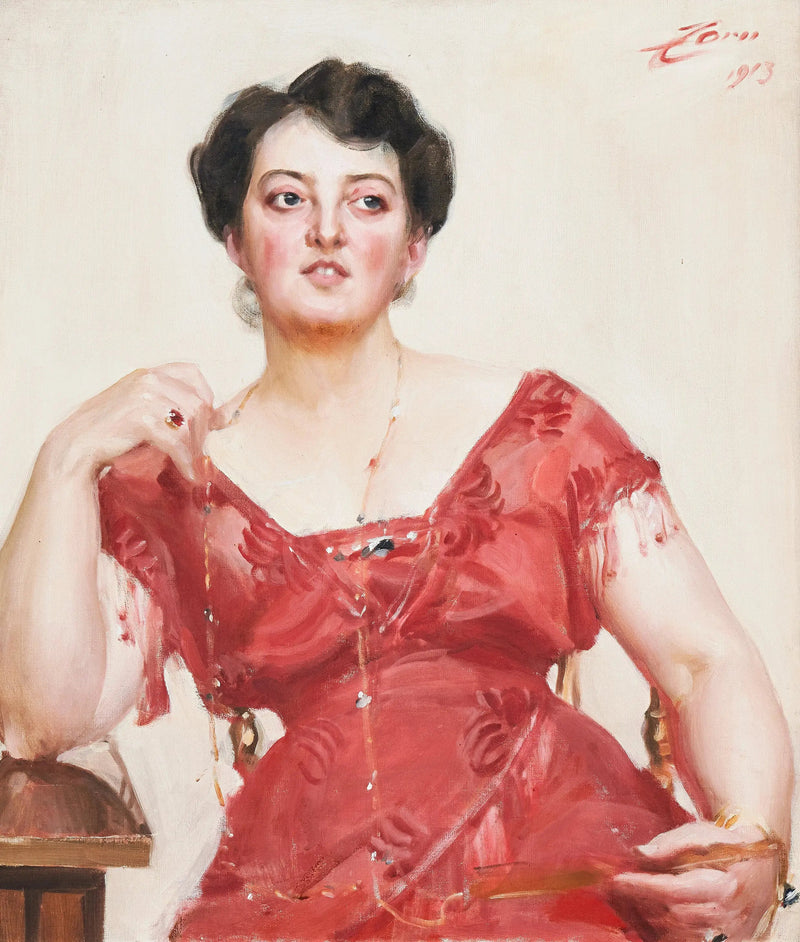 Sra. Dagny Pineus - Anders Zorn