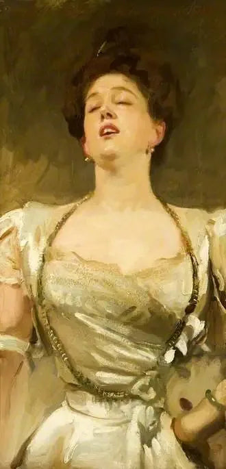 Sra. George Batten cantando - John Singer Sargent