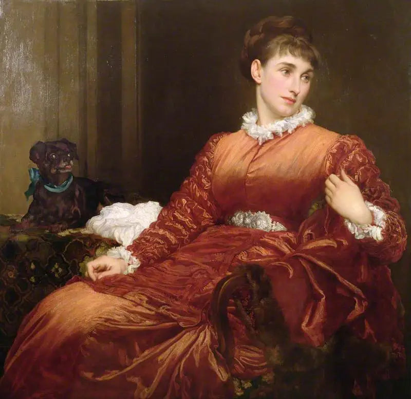 Sra. H. Evans Gordon, nacida May Sartoris - Frederic Leighton