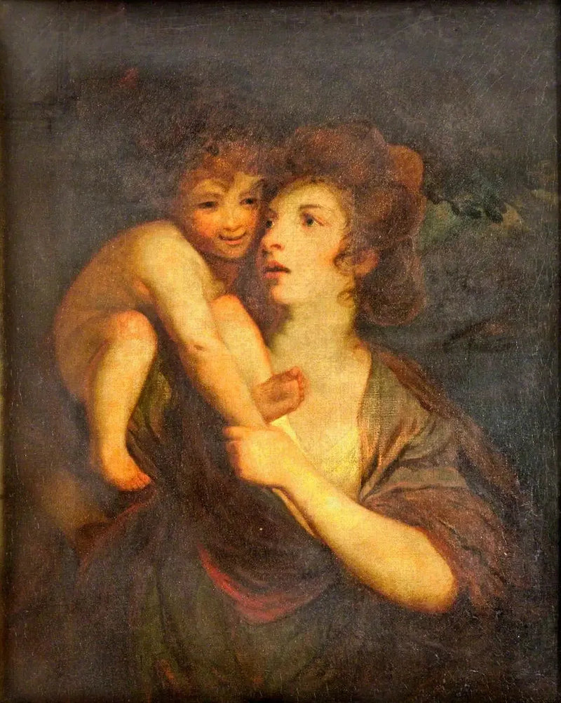 Mme Hartley (1750/1751–1824) y su hijo - Joshua Reynolds