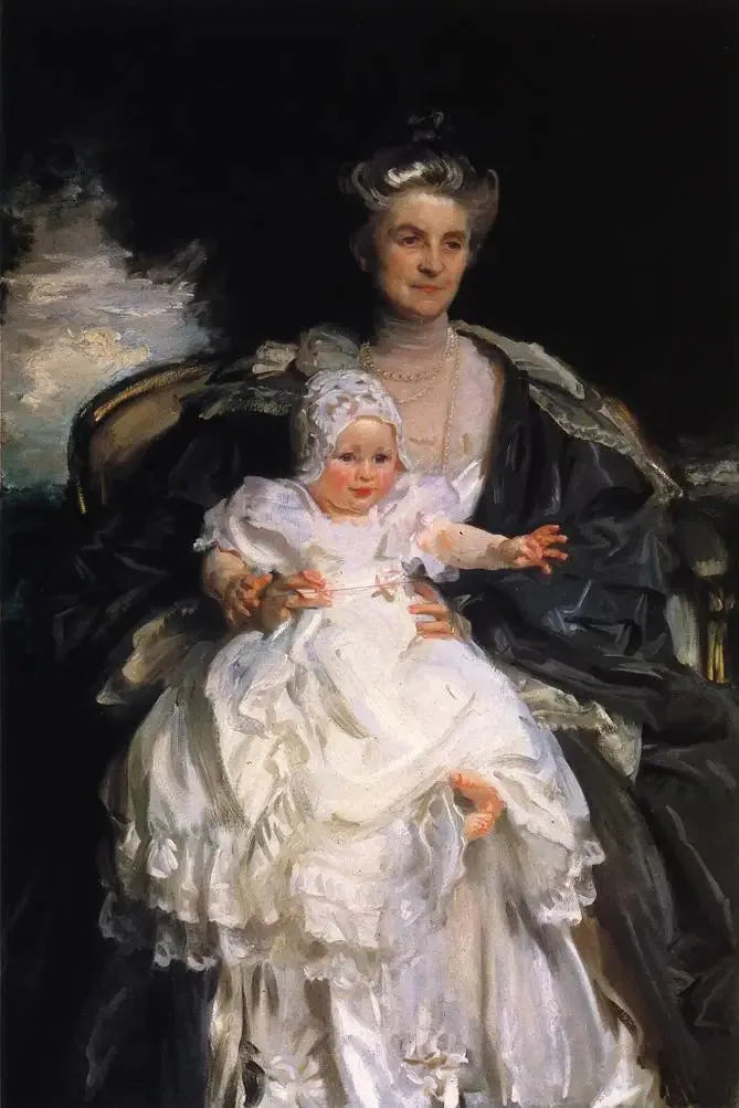 Sra. Henry Phipps y su nieto Winston - John Singer Sargent