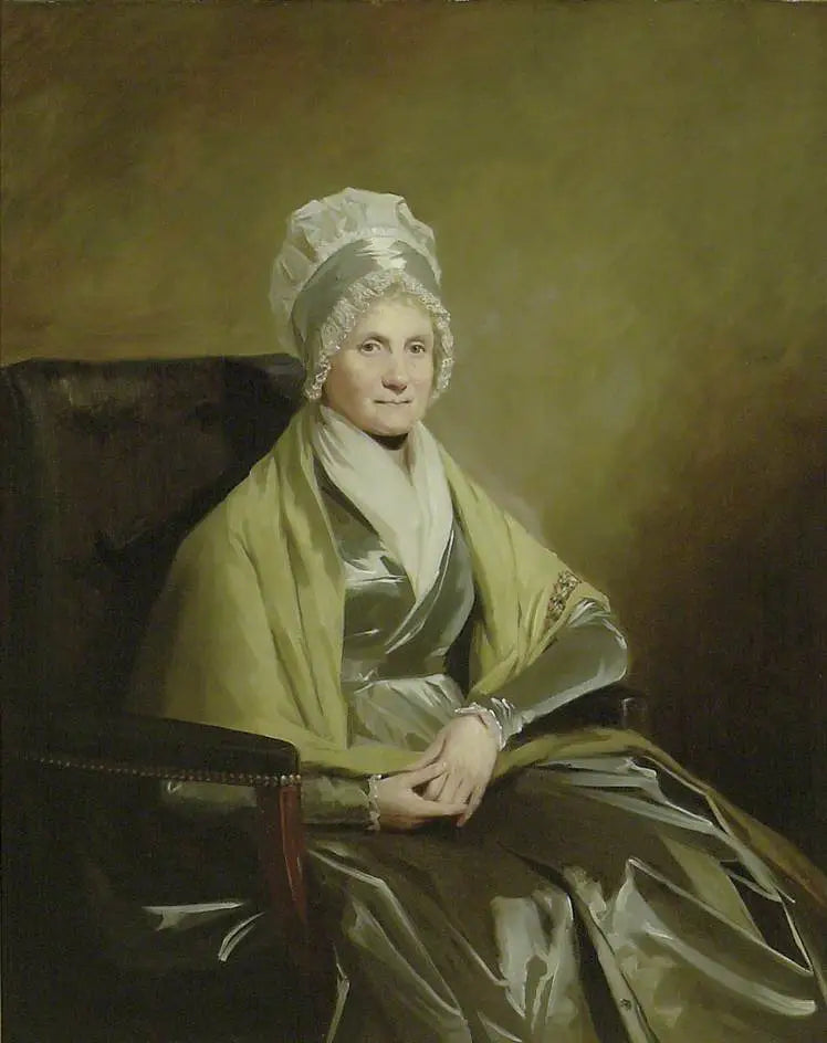 Sra. John Brown de Lanfine y Waterhaughs - Henry Raeburn