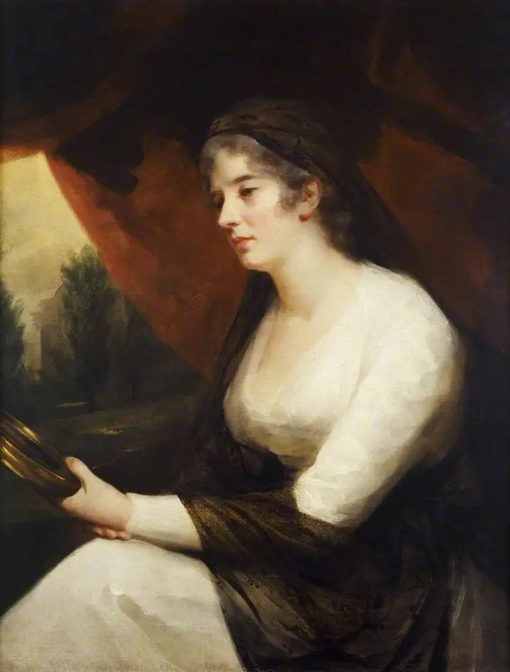 Sra. Johnstone en el papel de « Contemplación » - Henry Raeburn