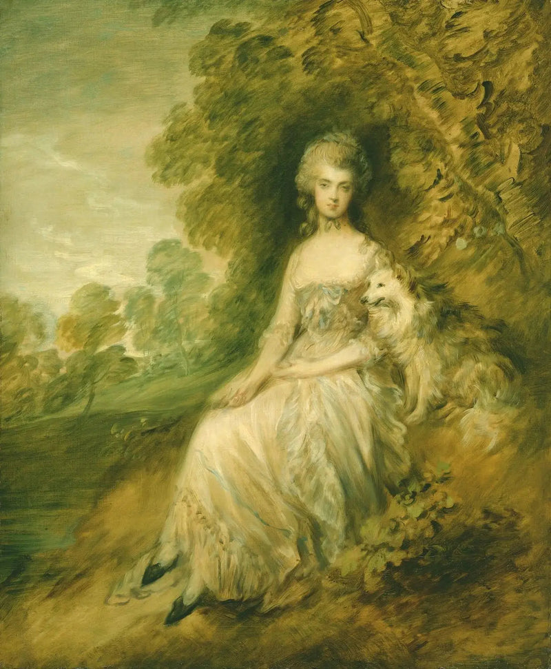 Sra. Mary Robinson (1758-1800) - Thomas Gainsborough