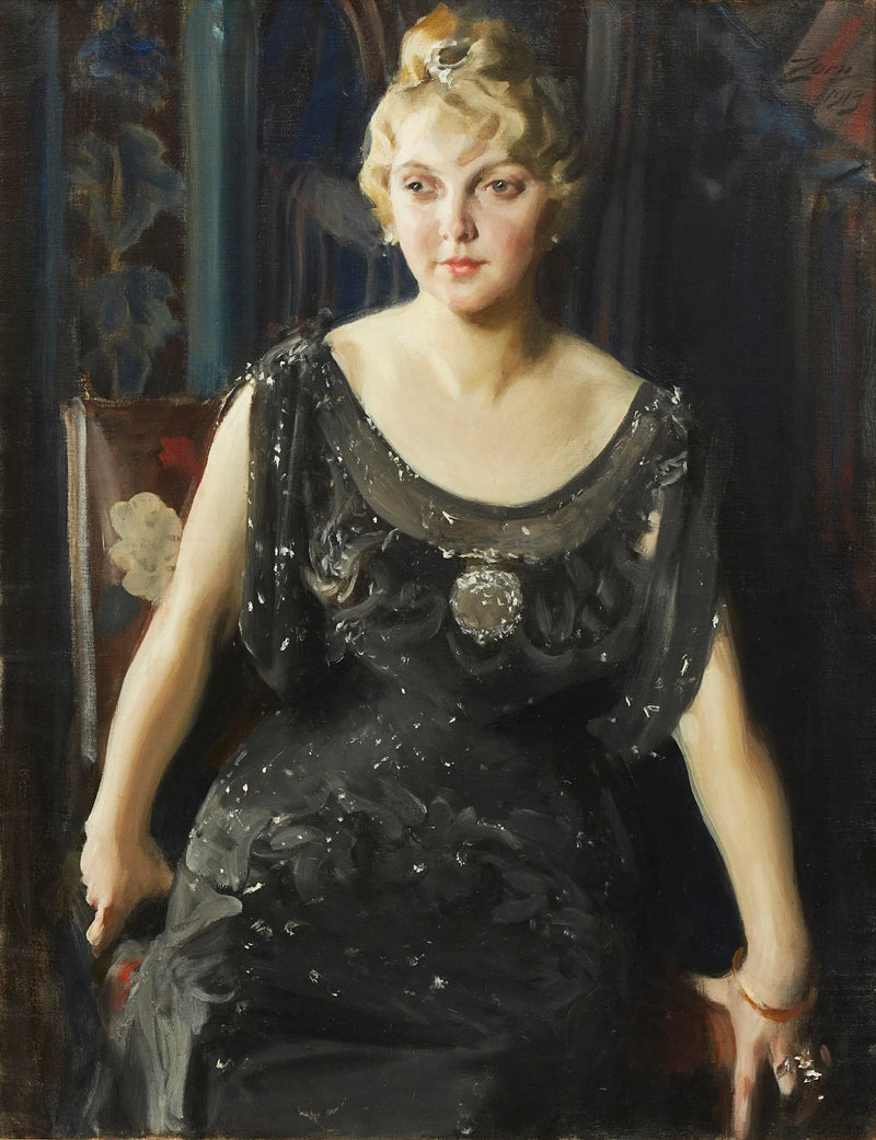 Sra. Piltz - Anders Zorn