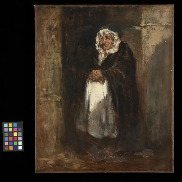 La señora Pipelet, la conserje - Honoré Daumier
