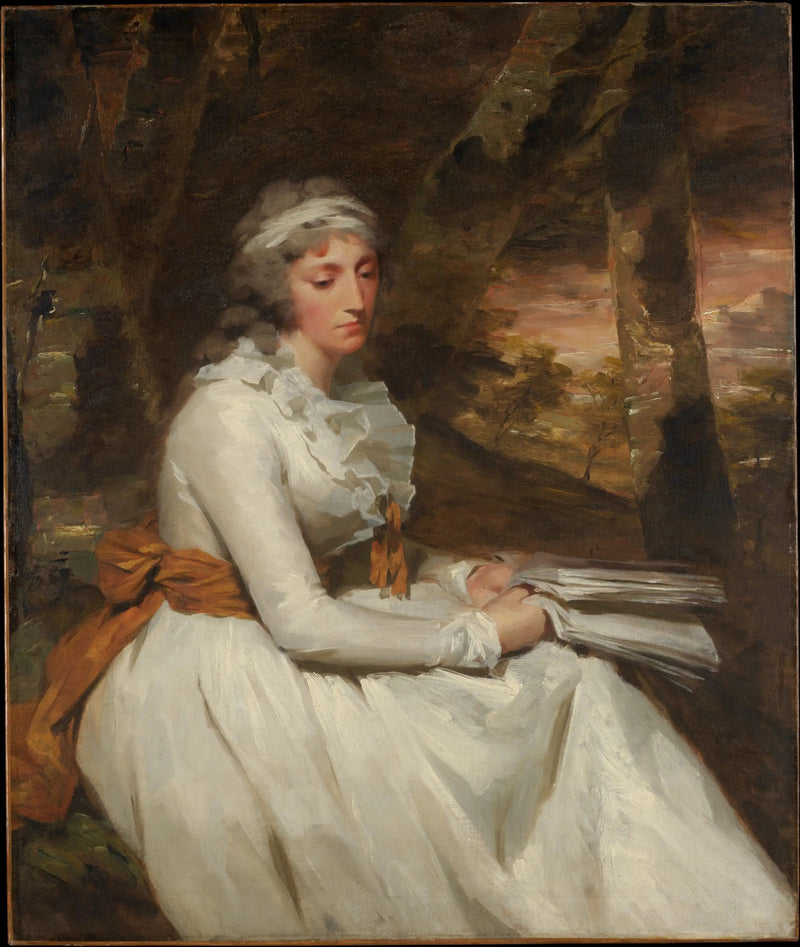 Sra. Richard Alexander Oswald (Louisa Johnston, nacida alrededor de 1760, fallecida en 1797) - Henry Raeburn