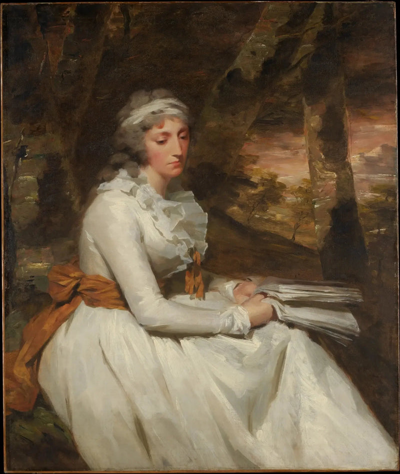 Sra. Richard Alexander Oswald (Louisa Johnston, nacida alrededor de 1760, fallecida en 1797) - Henry Raeburn