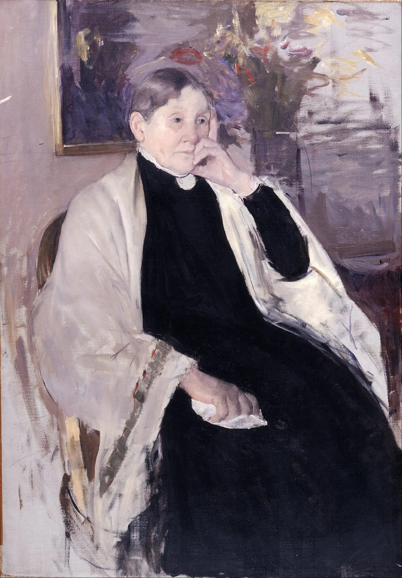 Sra. Robert S. Cassatt, la madre de la artista - Mary Cassatt