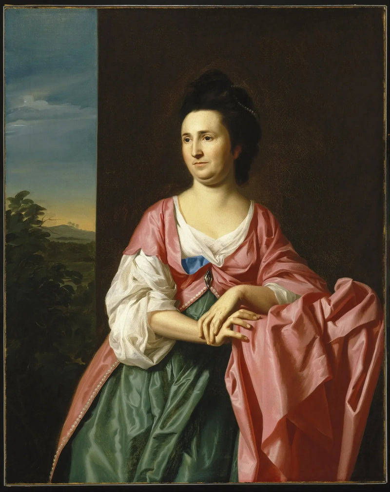 Sra. Sylvester Gardiner, nacida Abigail Pickman, anteriormente Sra. William Eppes - John Singleton Copley