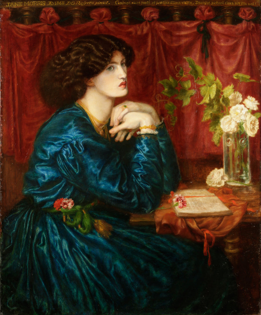Sra. William Morris - Dante Gabriel Rossetti