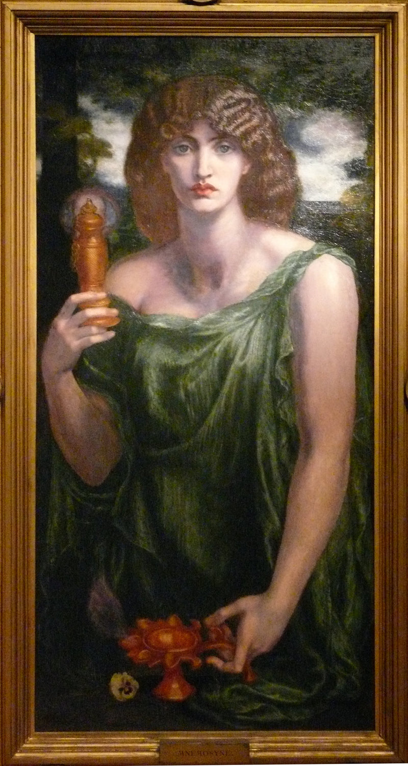 Mnemosine - Dante Gabriel Rossetti