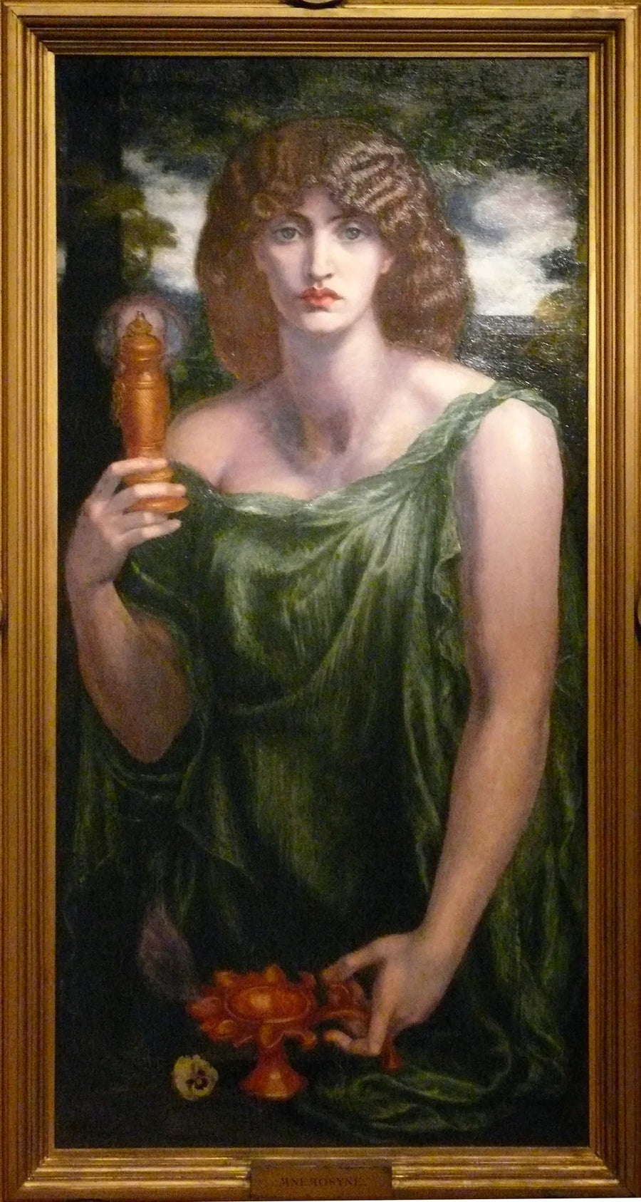 Mnemosine - Dante Gabriel Rossetti