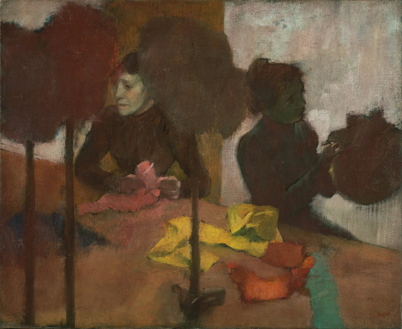 Las Modistas - Edgar Degas