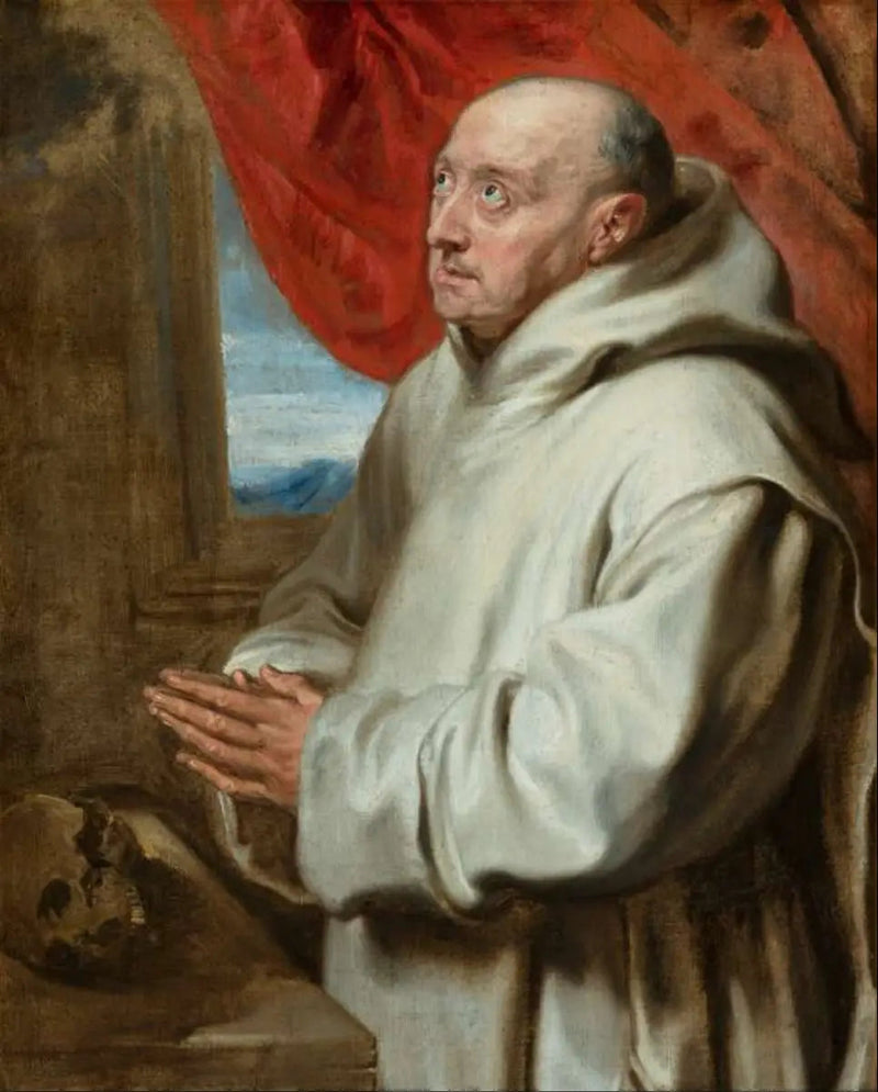 Monje en oración (San Bruno) - Antoine van Dyck