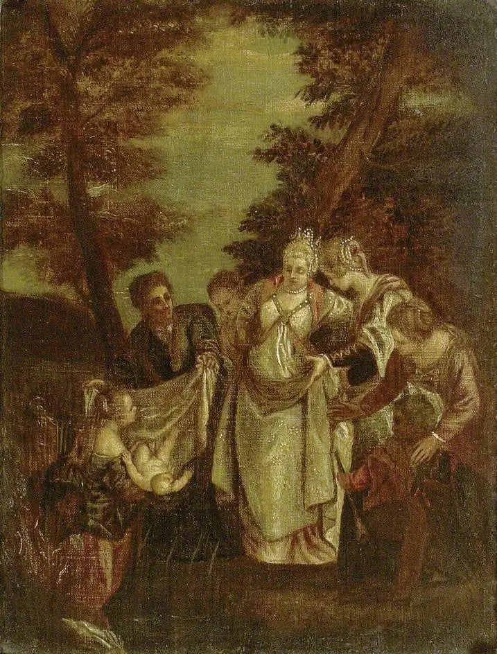 Moisés llevado ante la hija de Faraón - Paul Véronèse