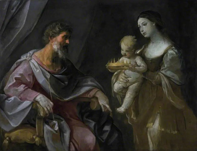 Moisés con la corona del faraón - Guido Reni