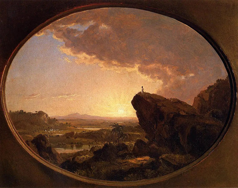 Moisés mirando la Tierra Prometida - Frederic Edwin Church