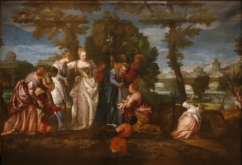 Moisés salvado de las aguas - Paul Véronèse