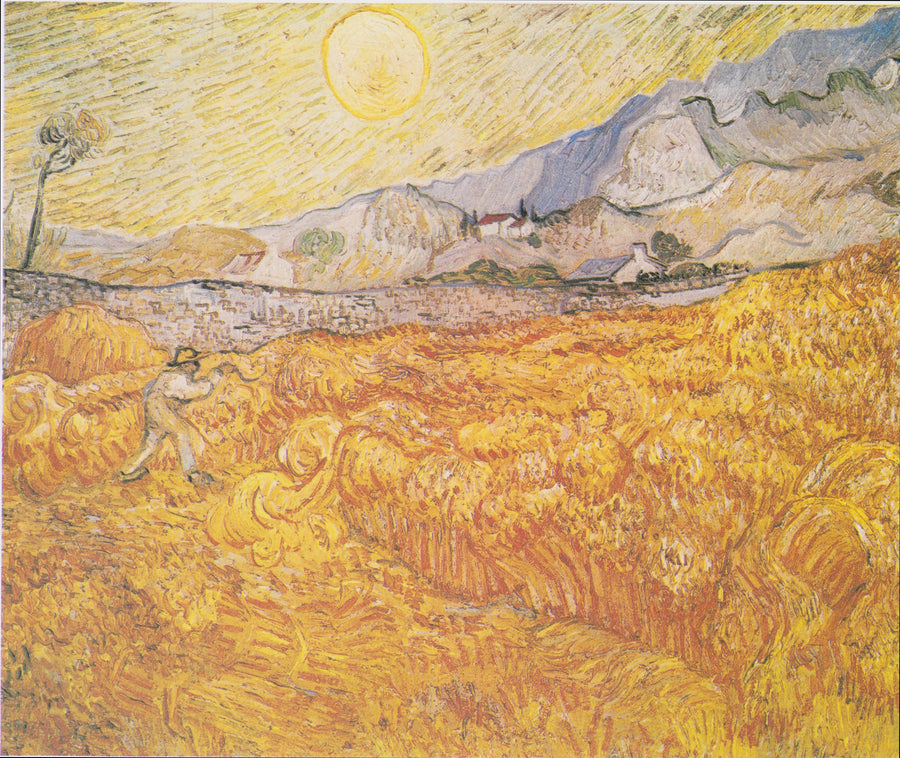 La cosecha - Vincent van Gogh