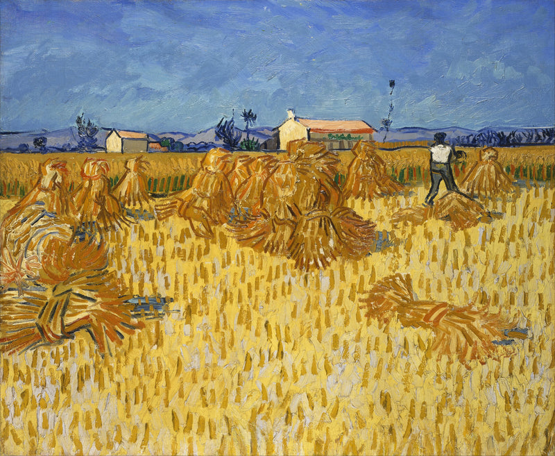 Cosecha en Provenza. - Vincent van Gogh