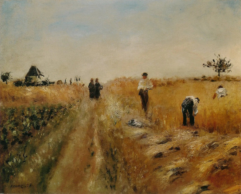Cosechadores - Pierre-Auguste Renoir