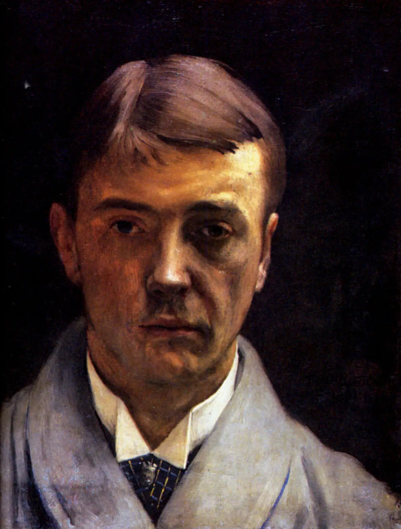 Mi retrato - Félix Vallotton