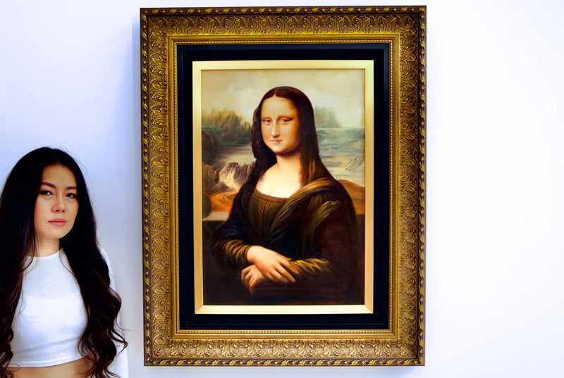 Mona Lisa - Reproducción Alfa  | 45 X 65 cm
