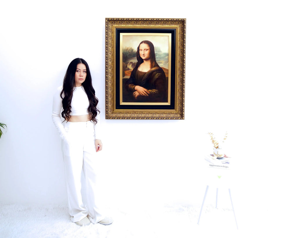 Mona Lisa - Alpha Reproduction | 45 X 65 cm image 3 reproduction réalisée par Alpha Reproduction
