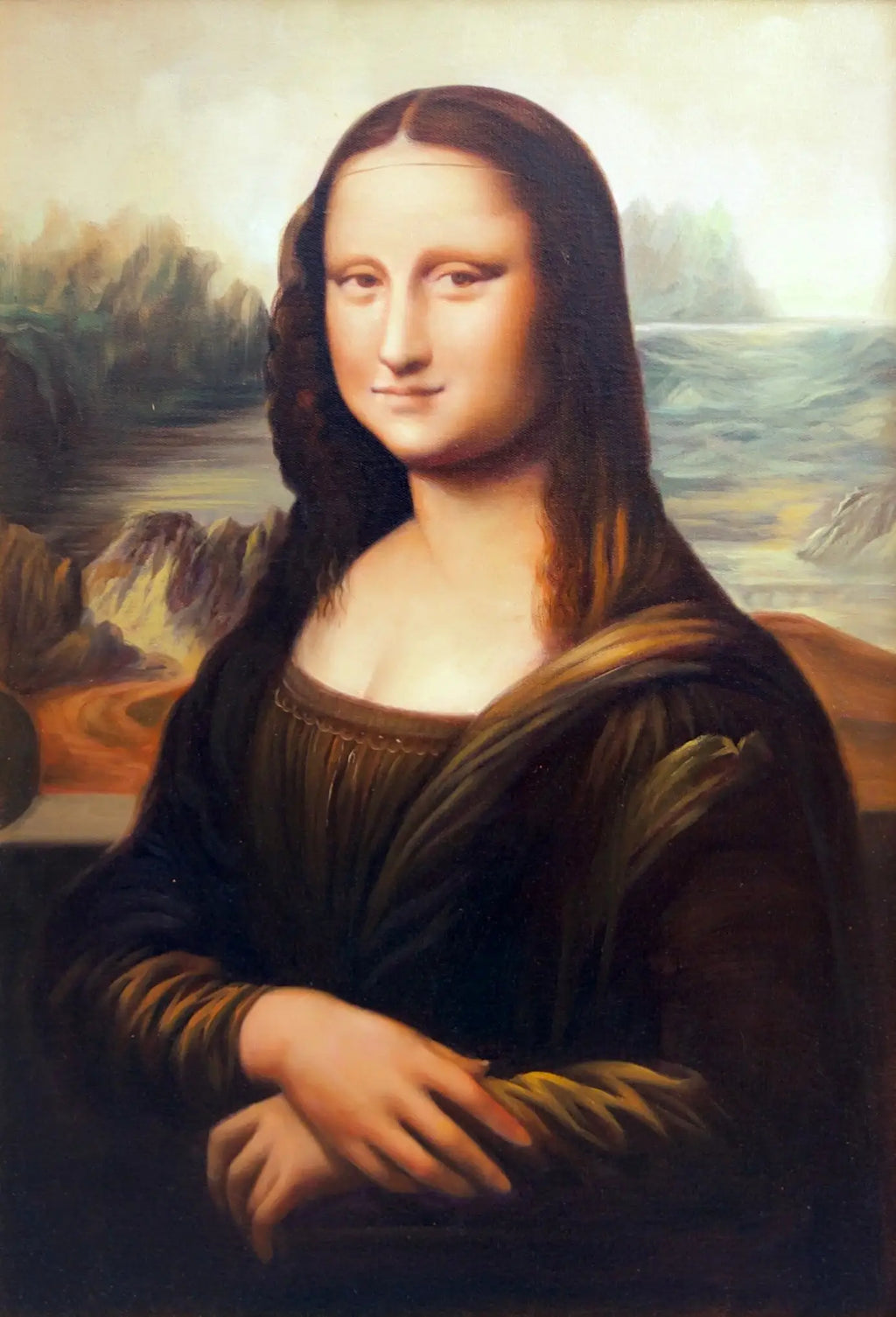 Mona Lisa - Artémis Reproduction | 60 X 90 cm Reproductions de tableaux à la peinture à l’huile