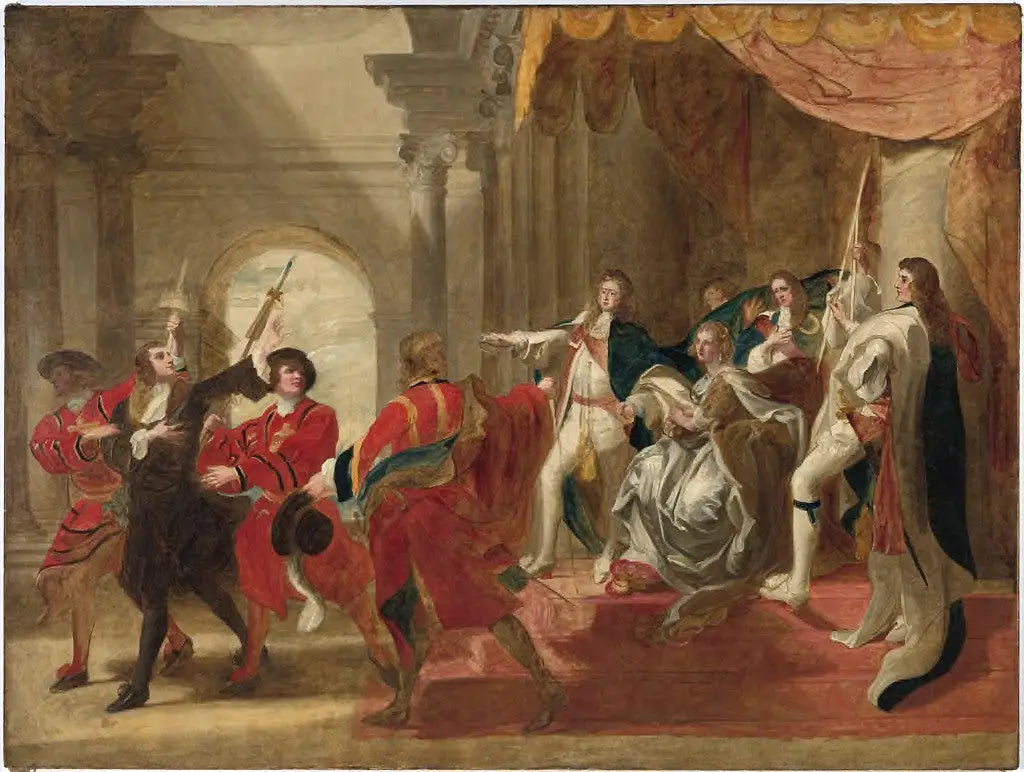 Monmouth avant Jacques II - John Singleton Copley image 1 reproduction de peinture à l’huile