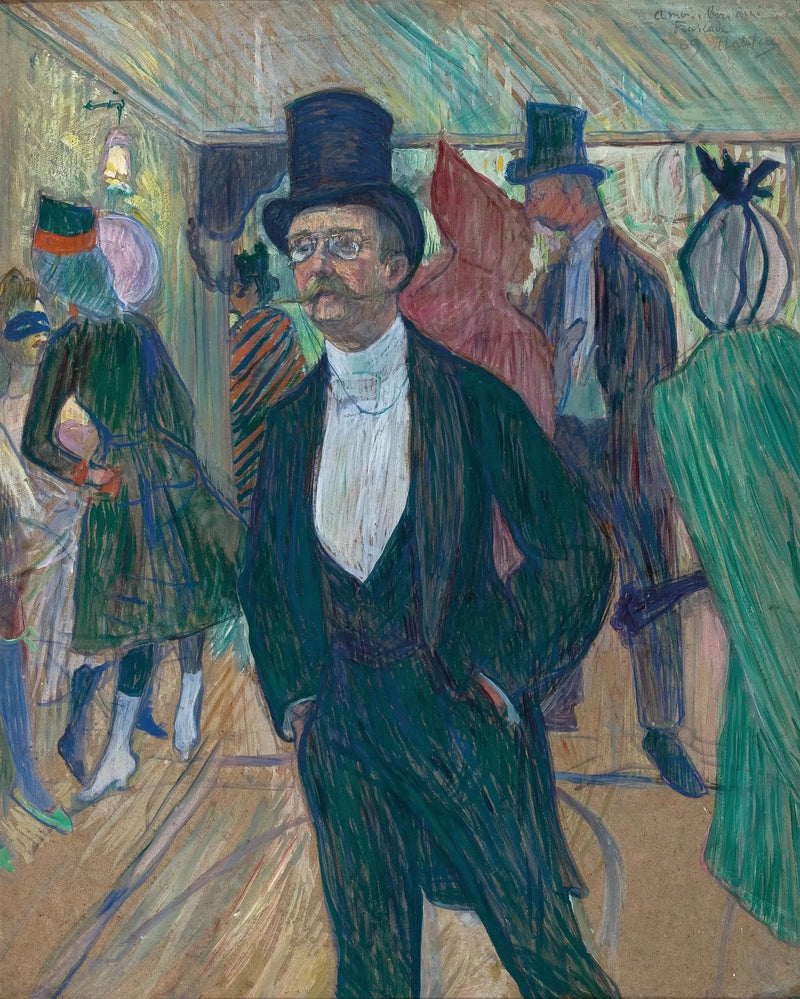 Señor Fourcade - Henri de Toulouse-Lautrec