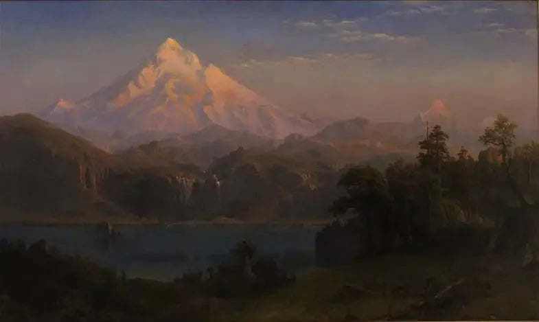 Montaña Hood - Albert Bierstadt