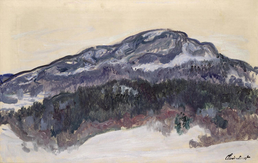 Monte Kolsås en Noruega, Marmottan W1406 - Claude Monet