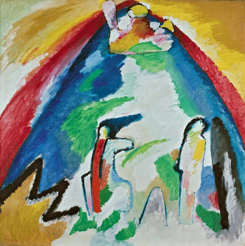 Montaña - Vassily Kandinsky